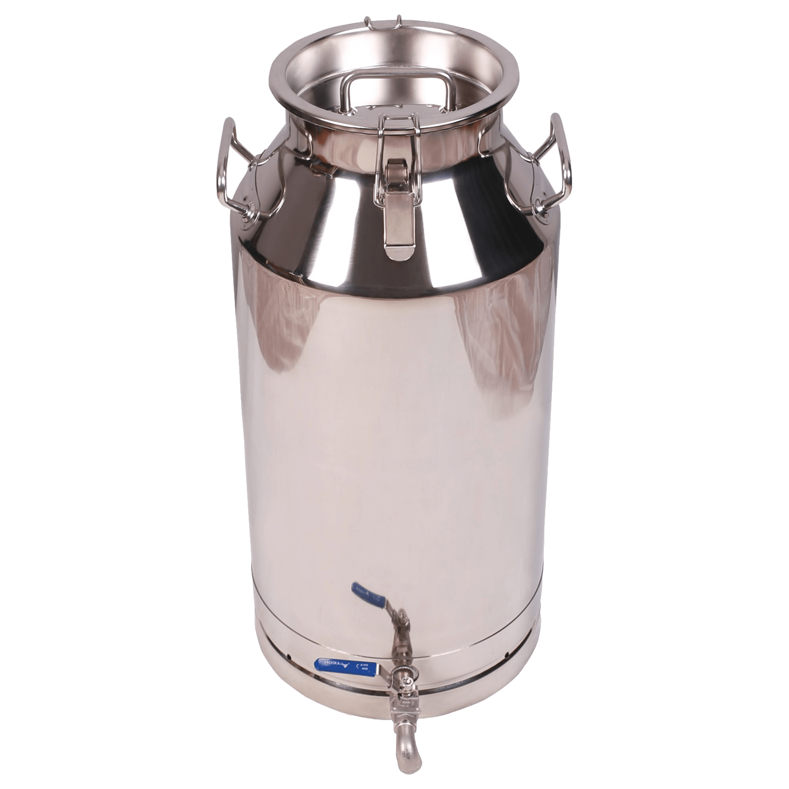 50 LTS STAINLESS STEEL CARRIAGE BUCKET WITH SS LOCKETD LID&TAP